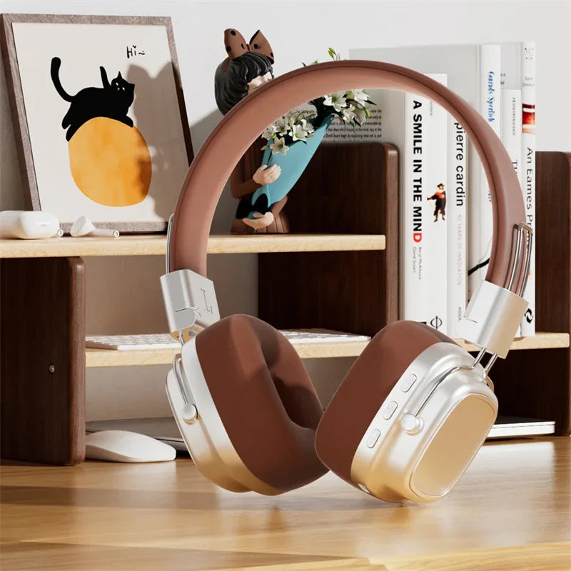 DR02 Retro Bluetooth 5.3 On-Ear Headphones