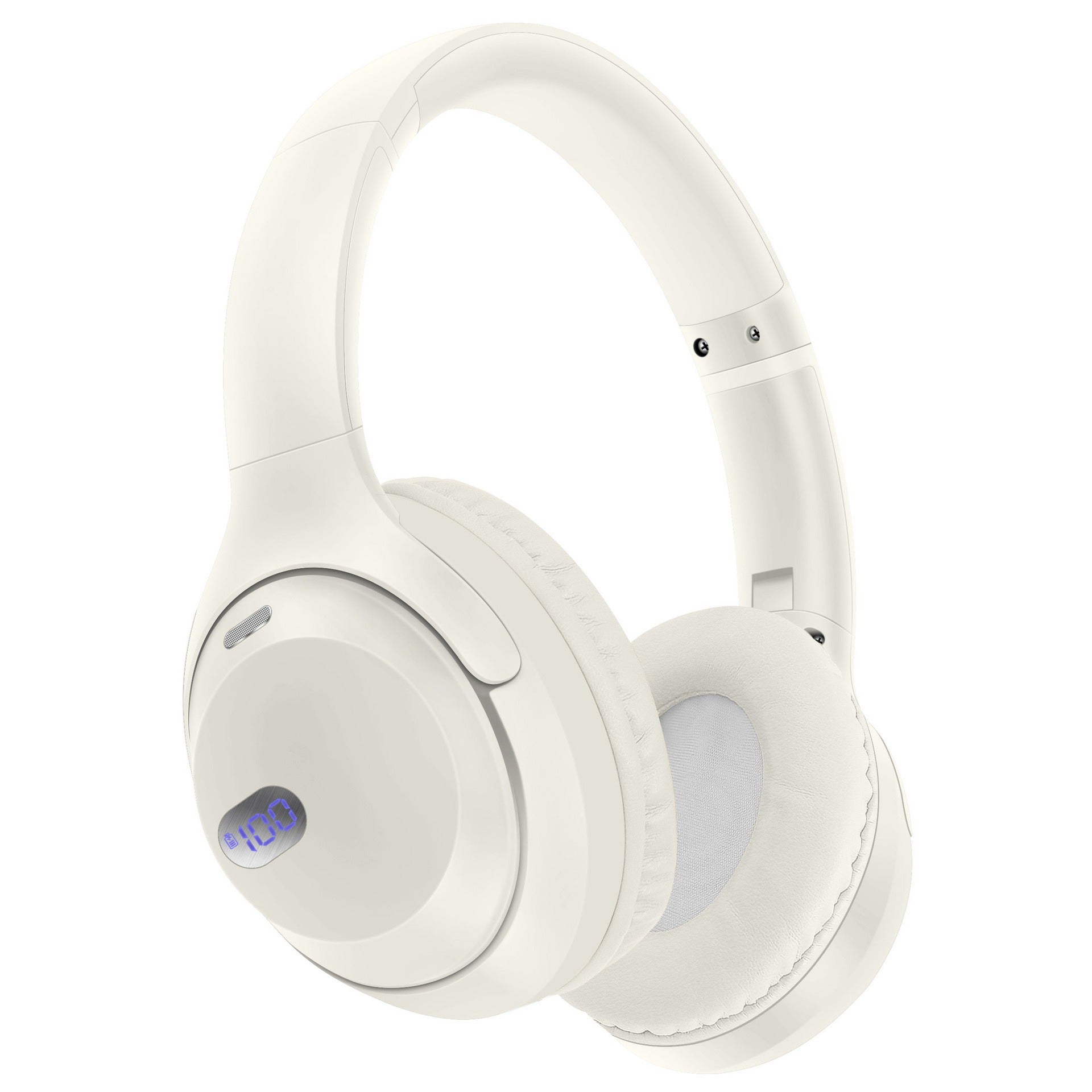 Foldable Bluetooth Headset with Battery Display 
