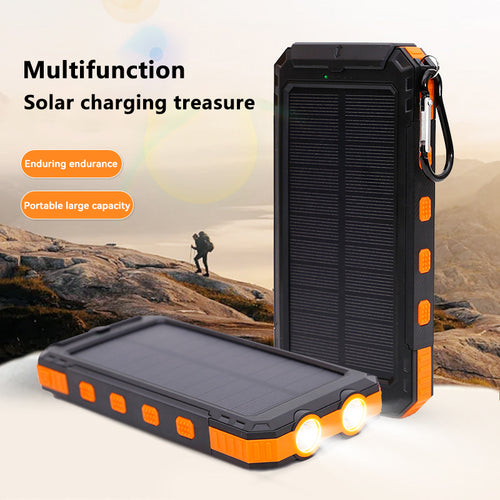 20000mAh Solar Power Bank | Ultra-Thin Outdoor Charger