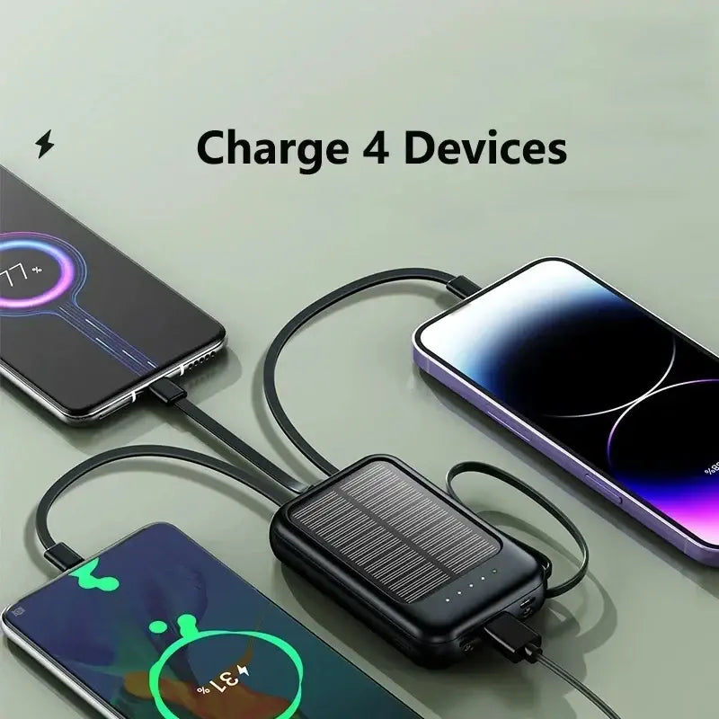20000mAh Solar Power Bank