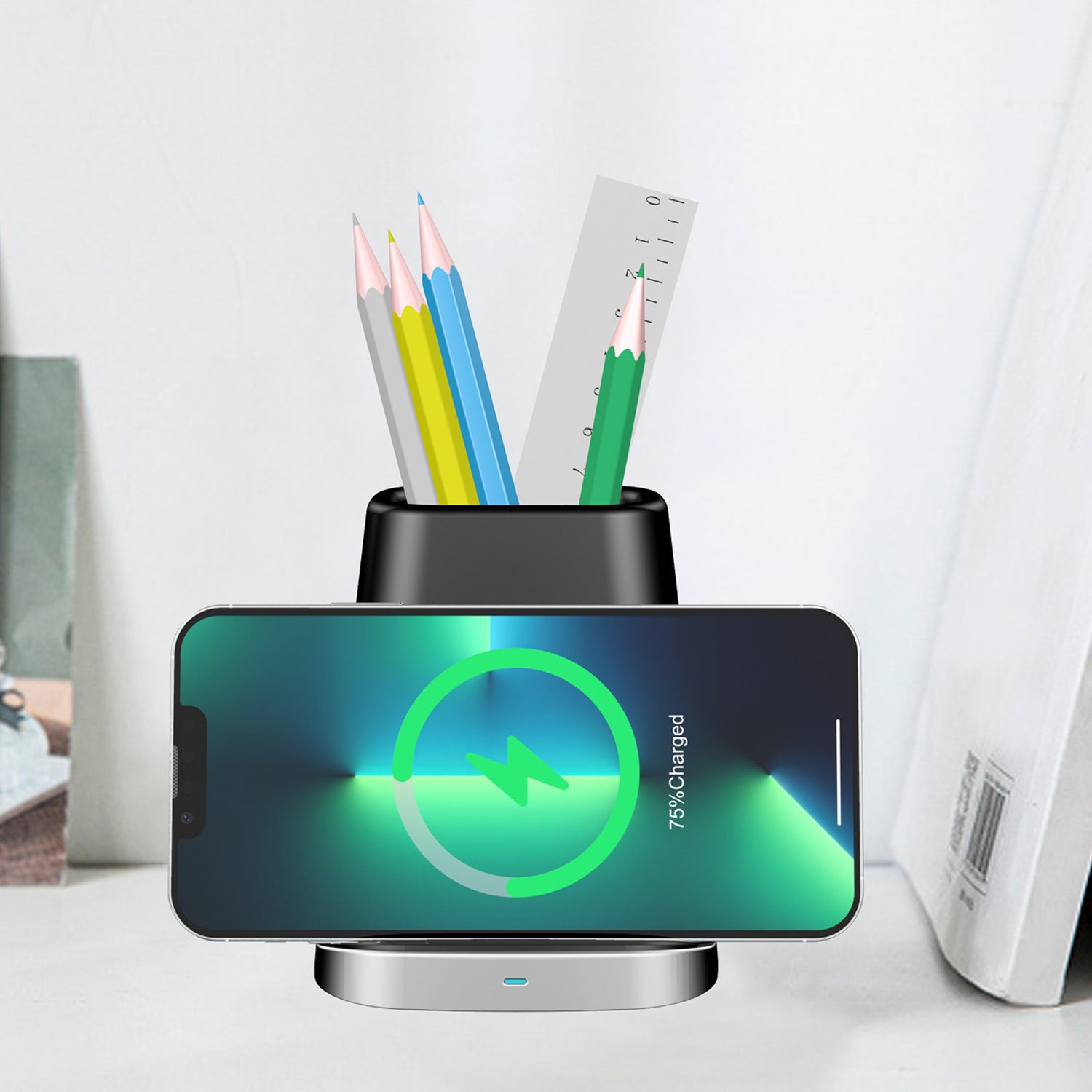 Pen Holder Wireless Charger 