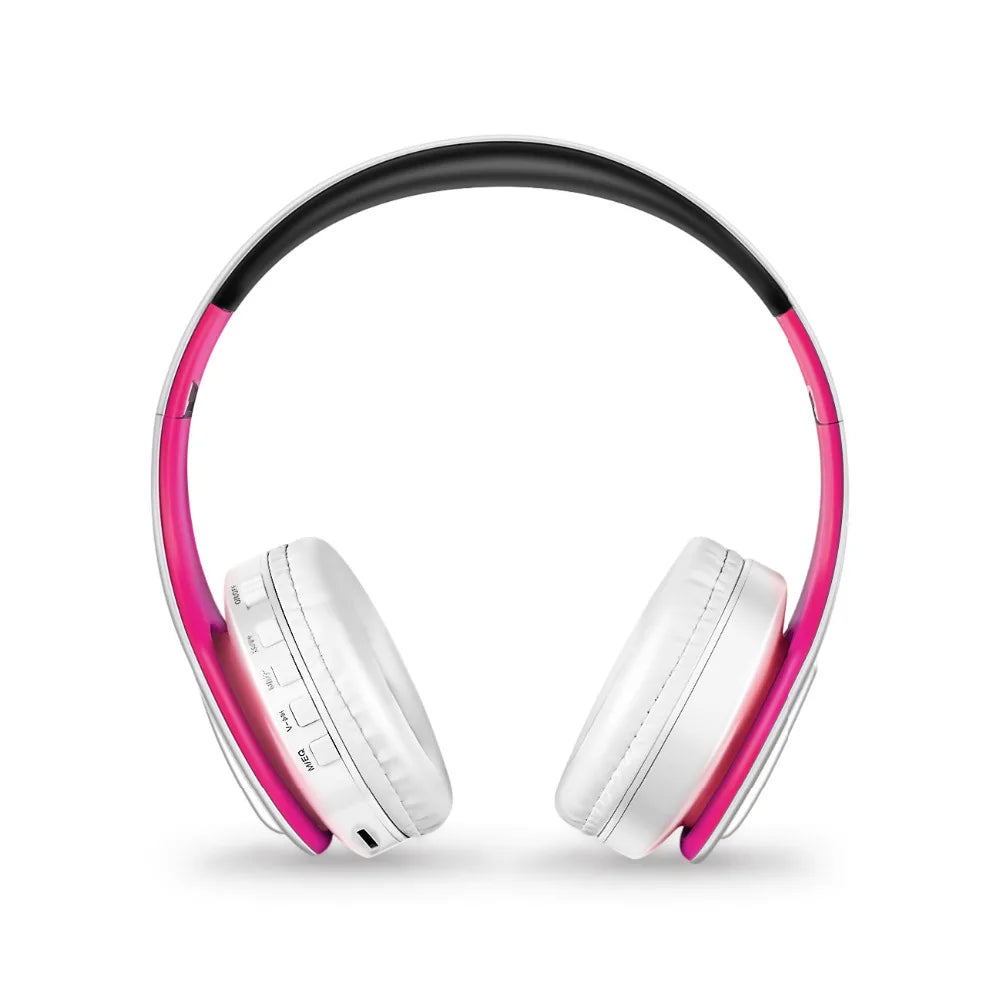 Foldable Wireless Bluetooth Stereo Headphones